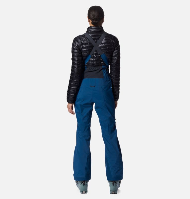 Women's High Exposure GORE-TEX C-Knit Bib, Color: Dark Caspian, image 2