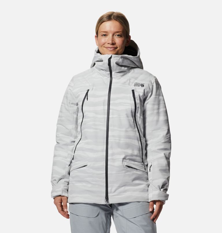 Glacial womens long waterproof 2024 jacket