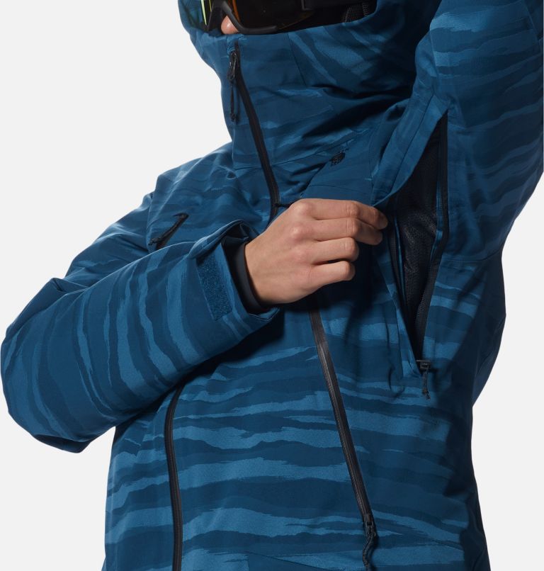 Manteau Powder Quest Femme, Color: Dark Caspian, image 7