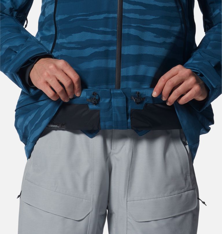 Manteau Powder Quest Femme, Color: Dark Caspian, image 9