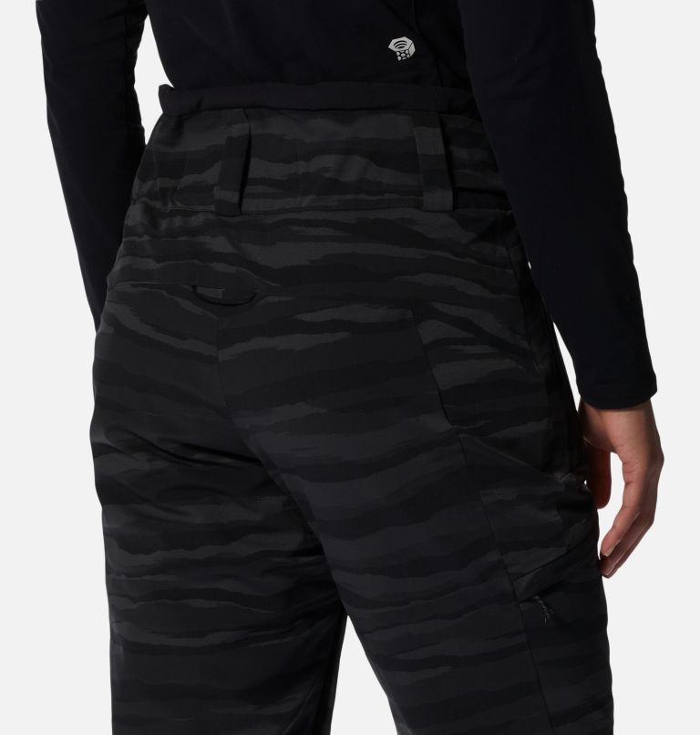 Pantalon Powder Quest Femme, Color: Black Paintstrokes Print, image 5