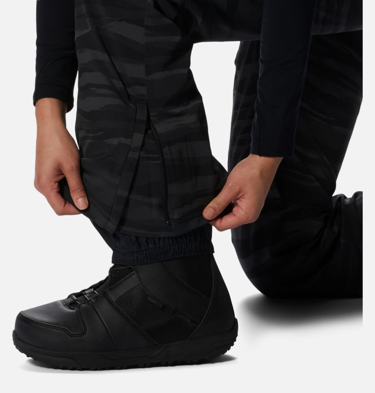 Pantalon Powder Quest Femme, Color: Black Paintstrokes Print, image 8