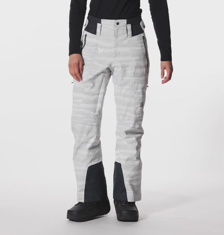 Quest Cargo Ski Pants White - Women's