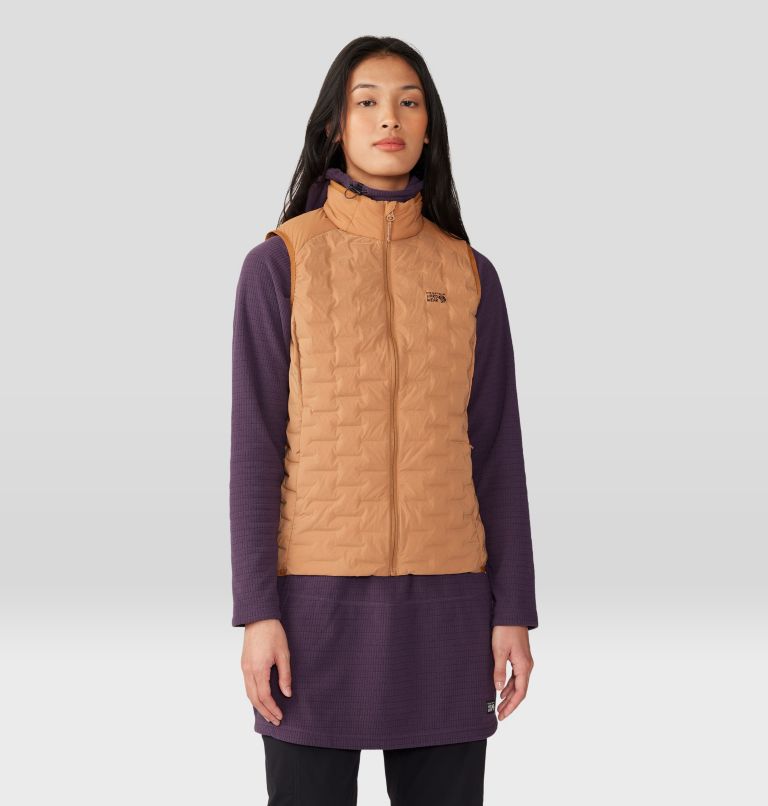Women's Stretchdown Light Vest, Color: Copper Clay, image 1