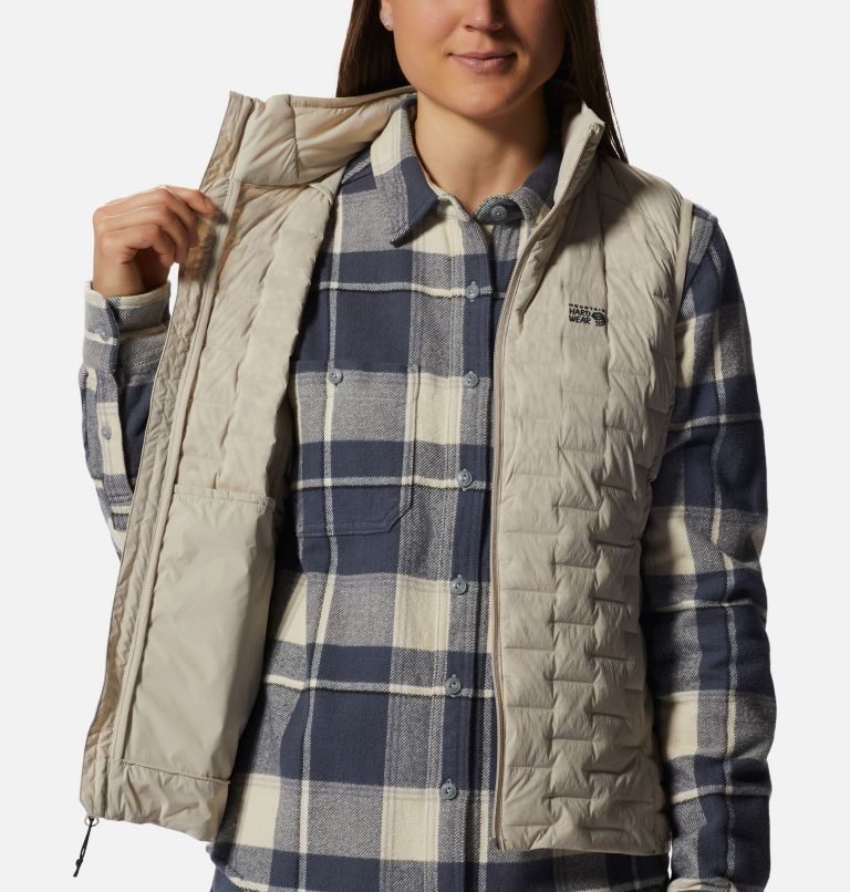 Veste sans manches Stretchdown Light Femme, Color: Wild Oyster, image 6