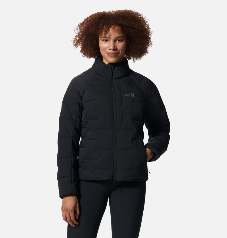 Thumbnail: Women's Stretchdown High-Hip Jacket, Color: Black, image 1