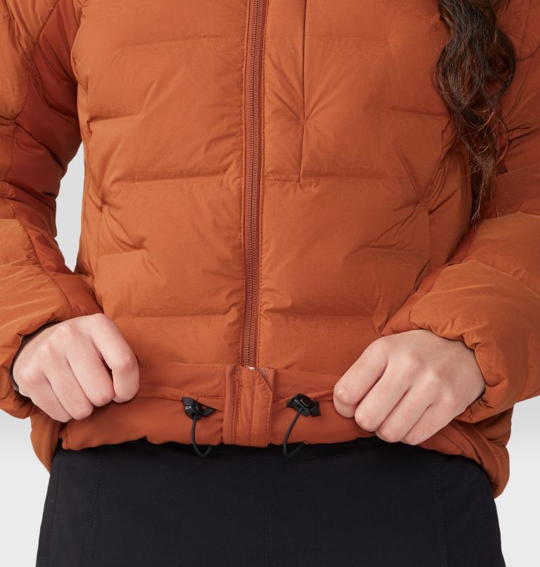 Thumbnail: Women's Stretchdown High-Hip Jacket, Color: Iron Oxide, image 6