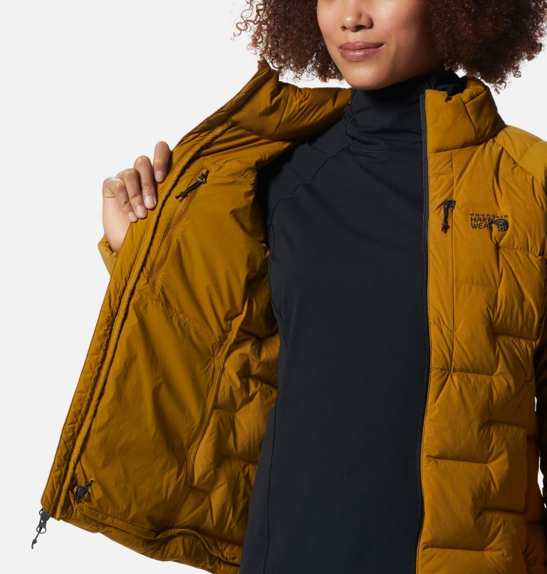 Stretchdown High-Hip Jacket | 255 | M, Color: Olive Gold, image 5