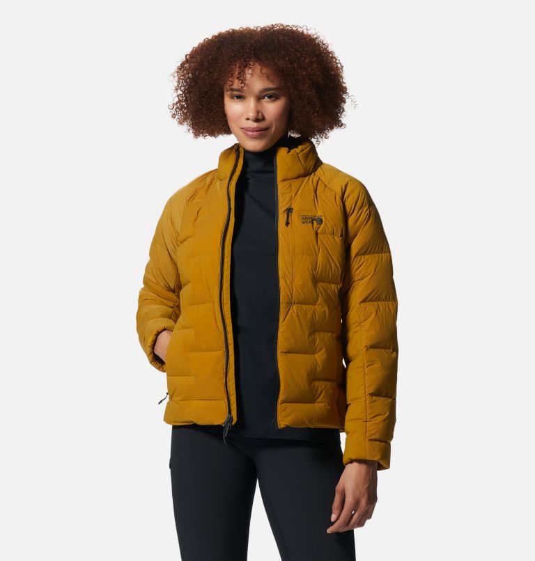 Stretchdown High-Hip Jacket | 255 | M, Color: Olive Gold, image 6