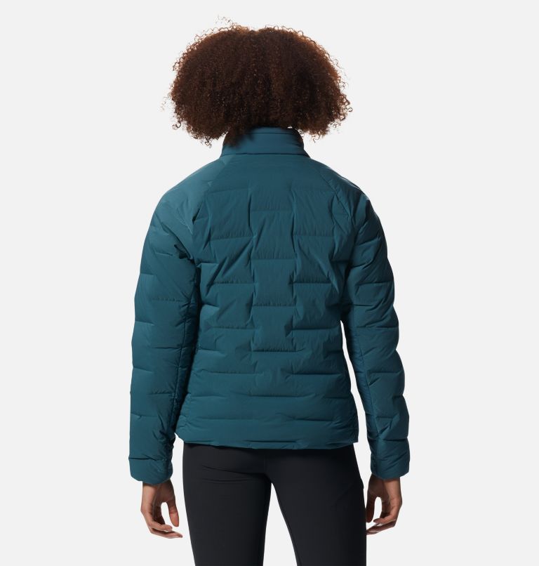 Women's Stretchdown High-Hip Jacket, Color: Dark Marsh, image 2