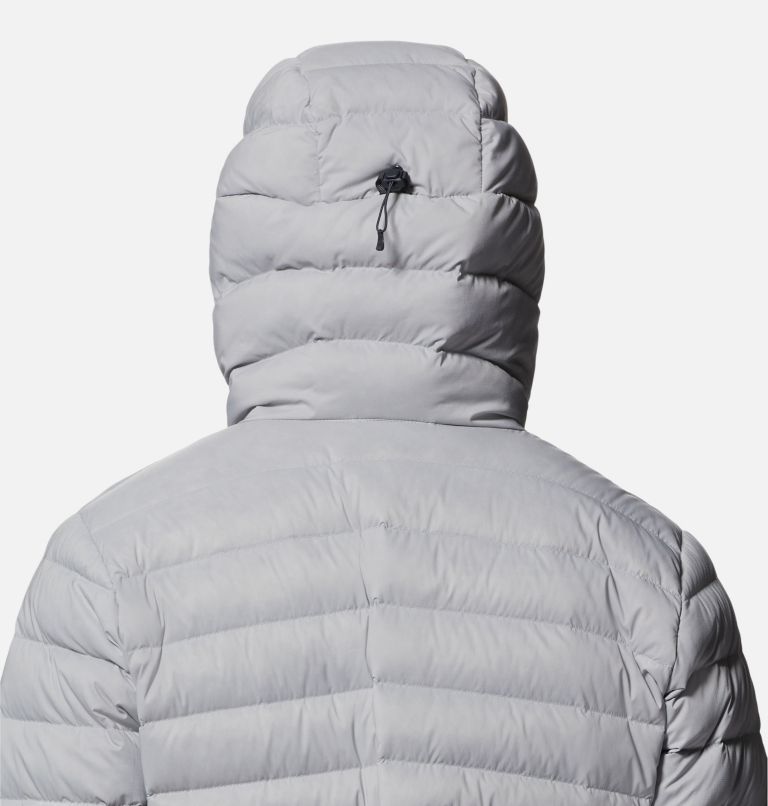 Manteau matelassé à capuchon avec fermeture éclair Deloro Femme, Color: Glacial, image 6