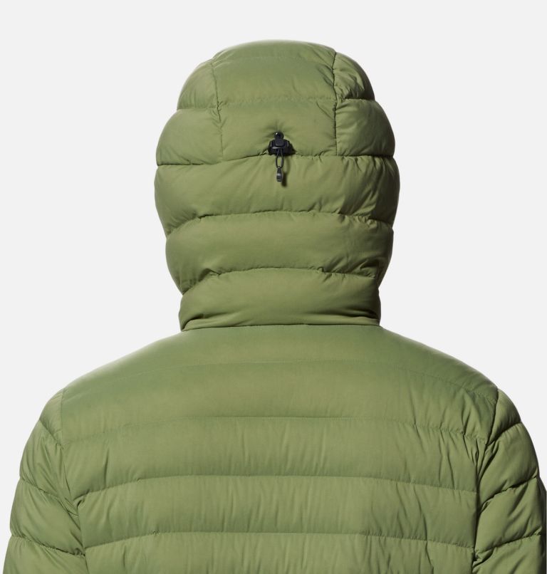 Manteau matelassé à capuchon avec fermeture éclair Deloro Femme, Color: Light Cactus, image 6