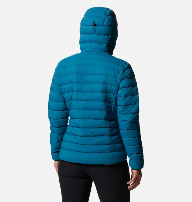 Manteau matelassé à capuchon avec fermeture éclair Deloro Femme, Color: Vinson Blue, image 2