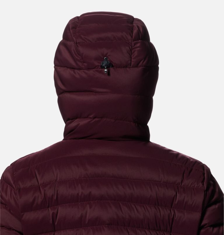 Deloro Down Full Zip Hoody | 604 | XL, Color: Cocoa Red, image 5