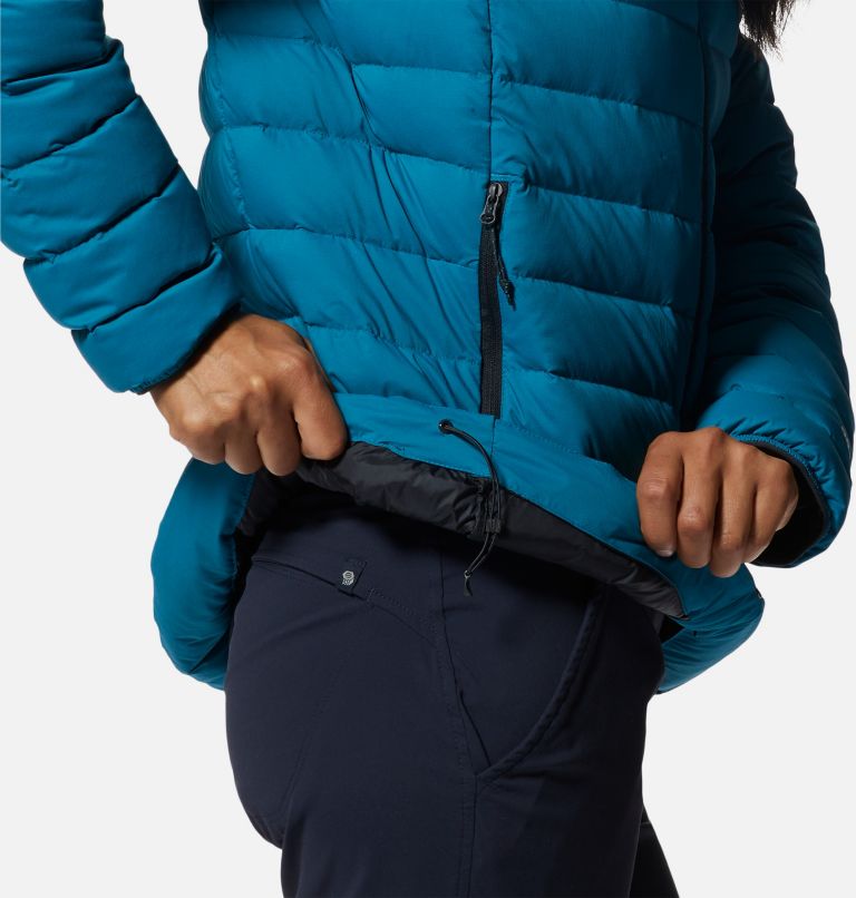 Women's Deloro Down Jacket, Color: Vinson Blue, image 5