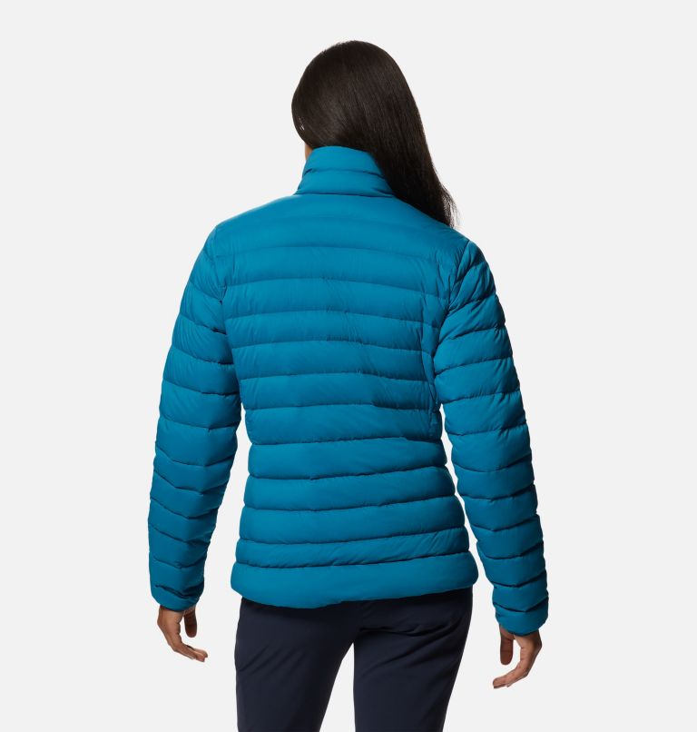 Thumbnail: Women's Deloro Down Jacket, Color: Vinson Blue, image 2