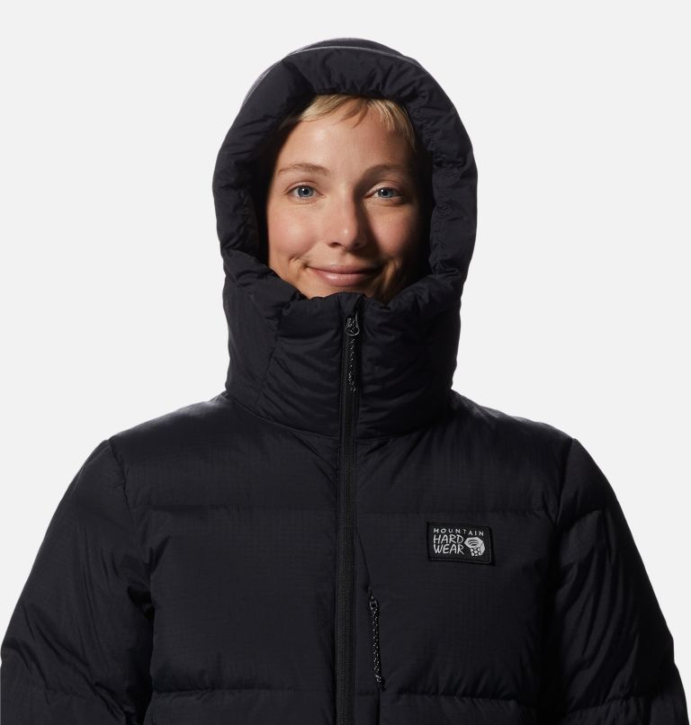 Mountain hardwear long store down jacket