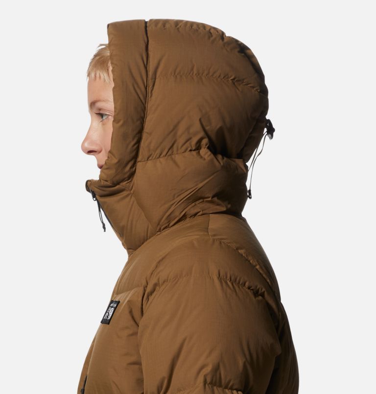 Women's Nevadan Down Parka, Color: Corozo Nut, image 5