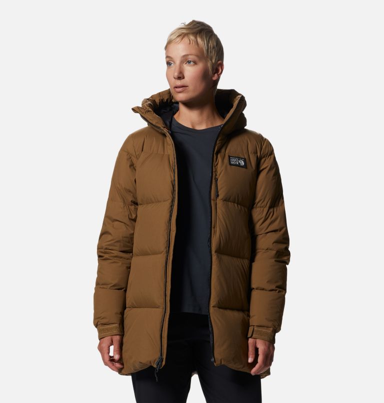 Women's Nevadan Down Parka, Color: Corozo Nut, image 9