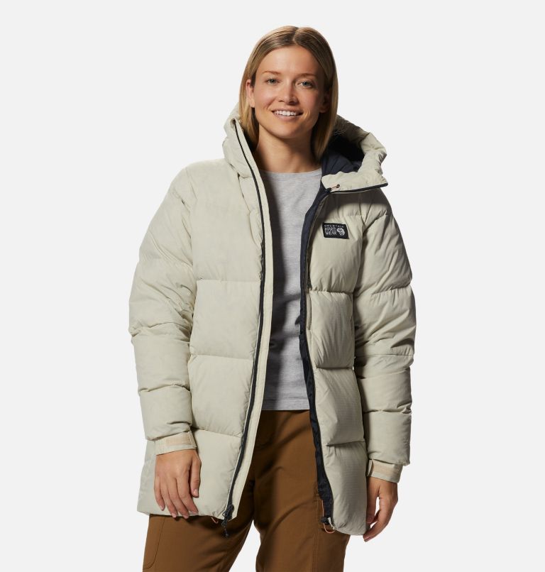 Women's Nevadan Down Parka, Color: Wild Oyster, image 10
