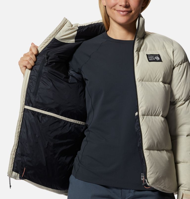 Thumbnail: Women's Nevadan Down Jacket, Color: Wild Oyster, image 6
