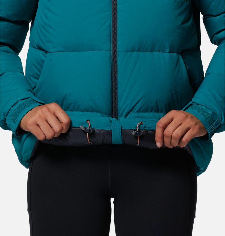 Women's Nevadan Down Jacket, Color: Botanic, image 5
