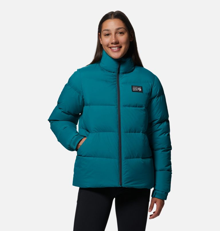 Mountain hardwear best sale long down jacket