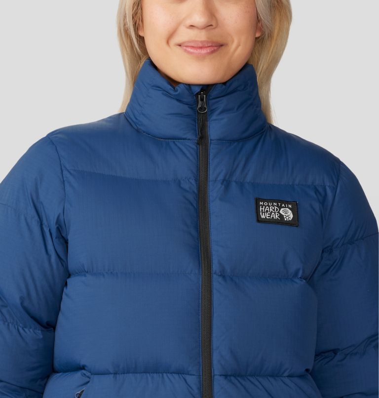 Women's Nevadan Down Jacket, Color: Outer Dark, image 4