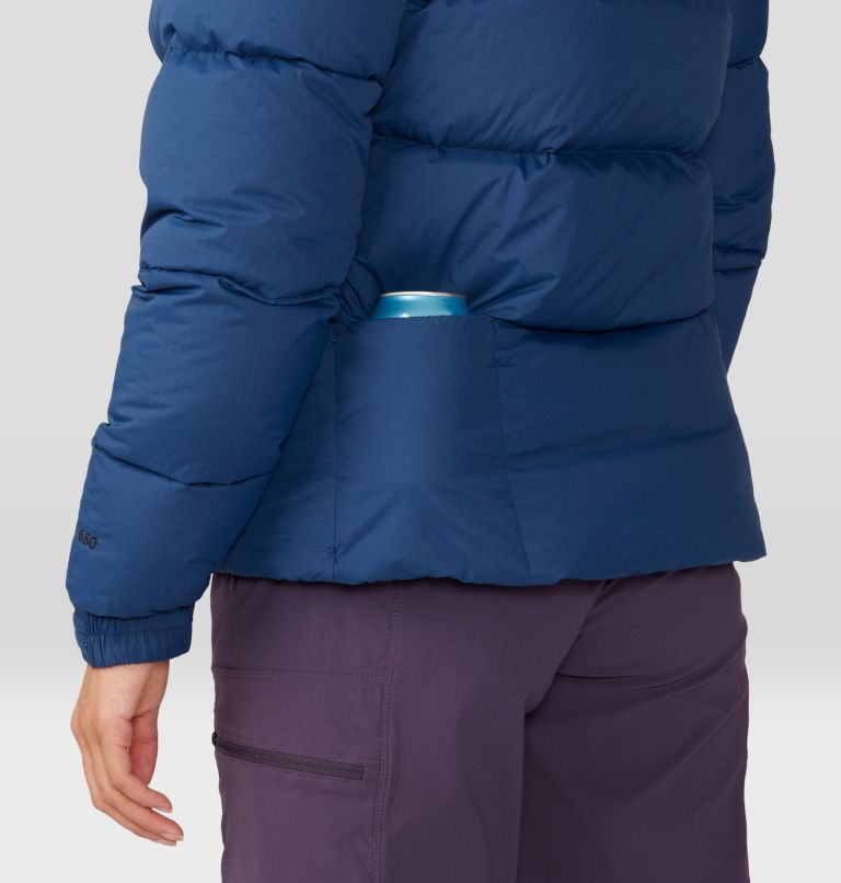 Women's Nevadan Down Jacket, Color: Outer Dark, image 6