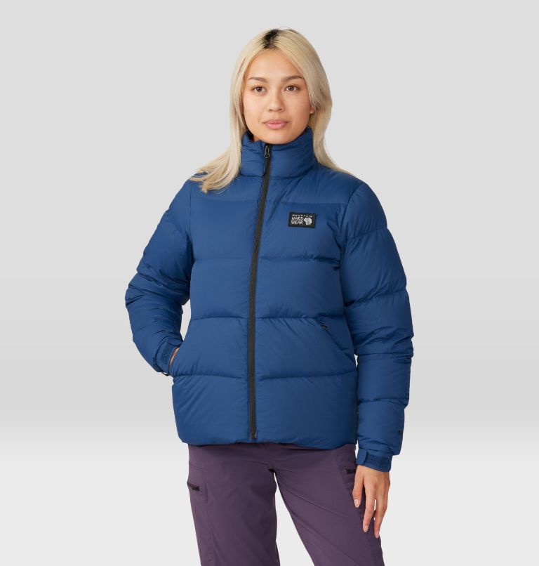 Women's Nevadan Down Jacket, Color: Outer Dark, image 8