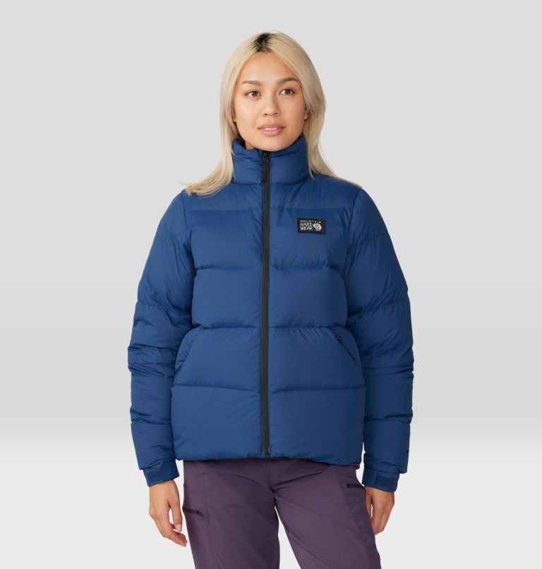 Women's Nevadan Down Jacket, Color: Outer Dark, image 1