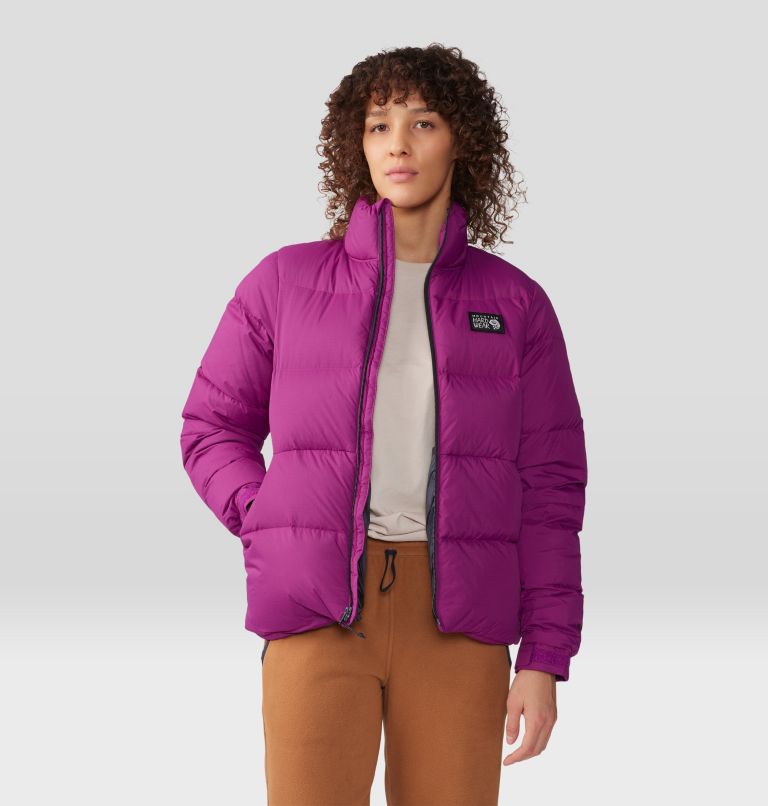 Thumbnail: Women's Nevadan Down Jacket, Color: Berry Glow, image 8