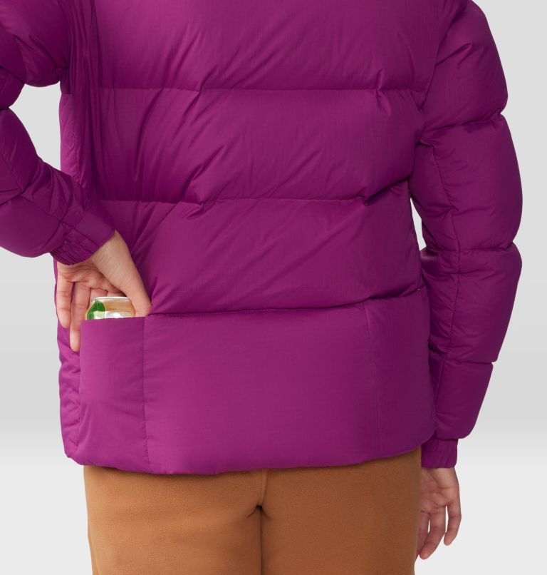 Women's Nevadan Down Jacket, Color: Berry Glow, image 9