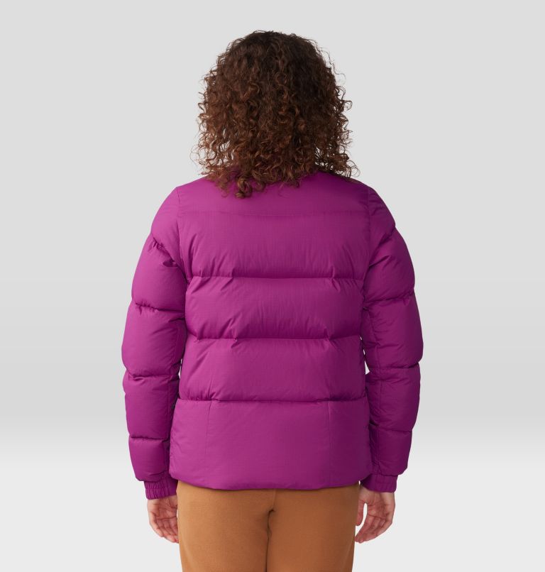 Thumbnail: Women's Nevadan Down Jacket, Color: Berry Glow, image 2