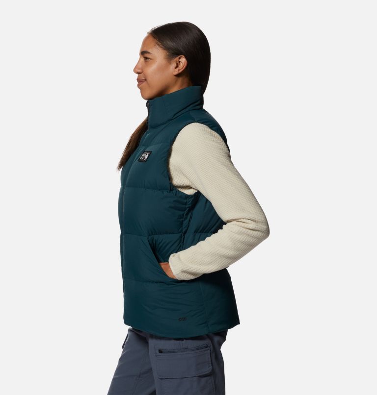 Veste sans manches matelassée Nevadan Femme, Color: Dark Marsh, image 3