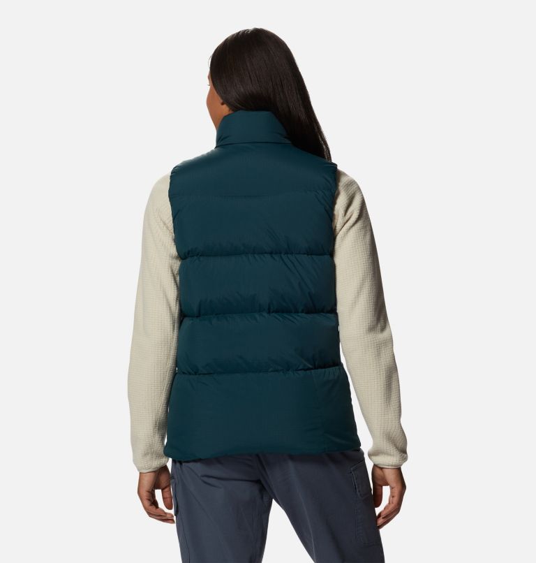 Veste sans manches matelassée Nevadan Femme, Color: Dark Marsh, image 2