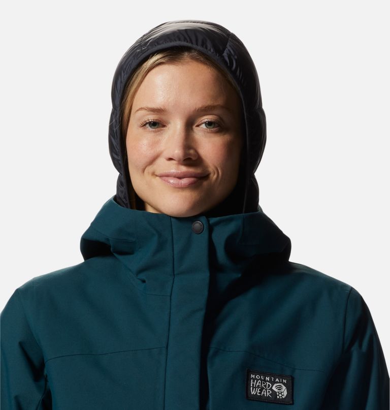 Women's Weather Down Parka, Color: Dark Marsh, image 7