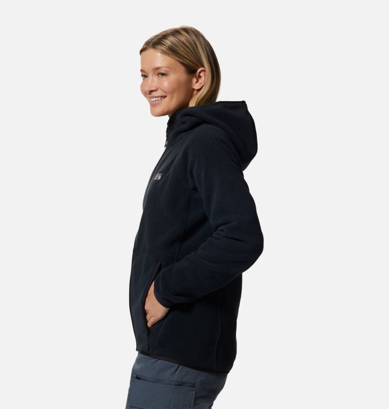 Polartec® Double Brushed Full Zip Hoody | 010 | XL, Color: Black, image 3