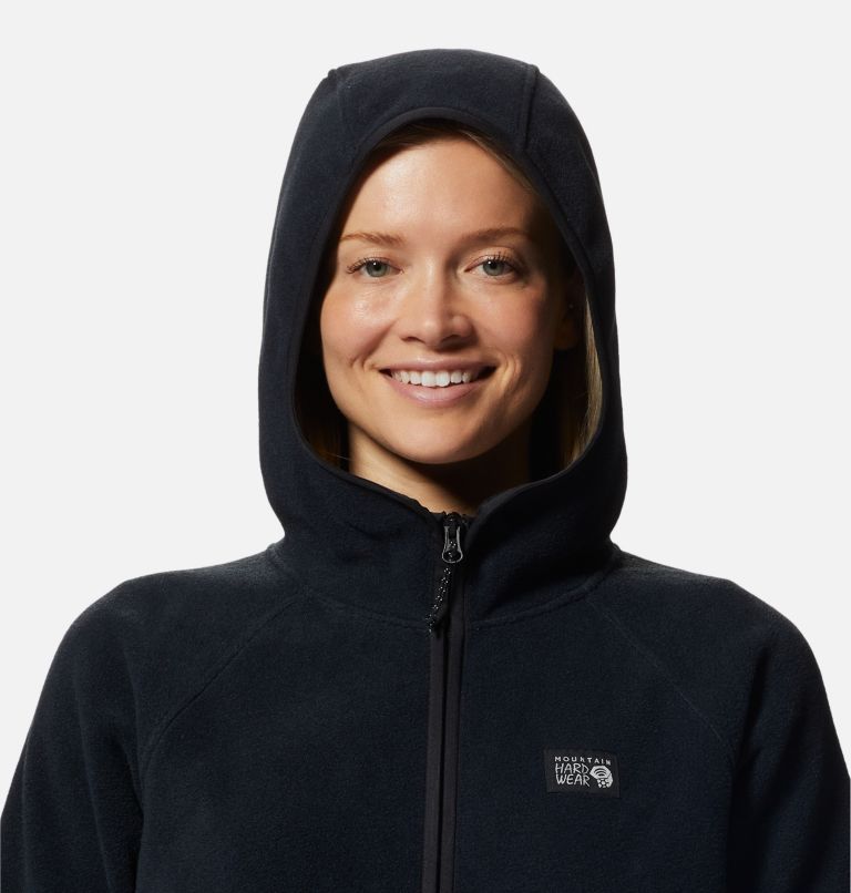 Chandail à capuchon avec fermeture éclair Polartec® Double Brushed Femme, Color: Black, image 4
