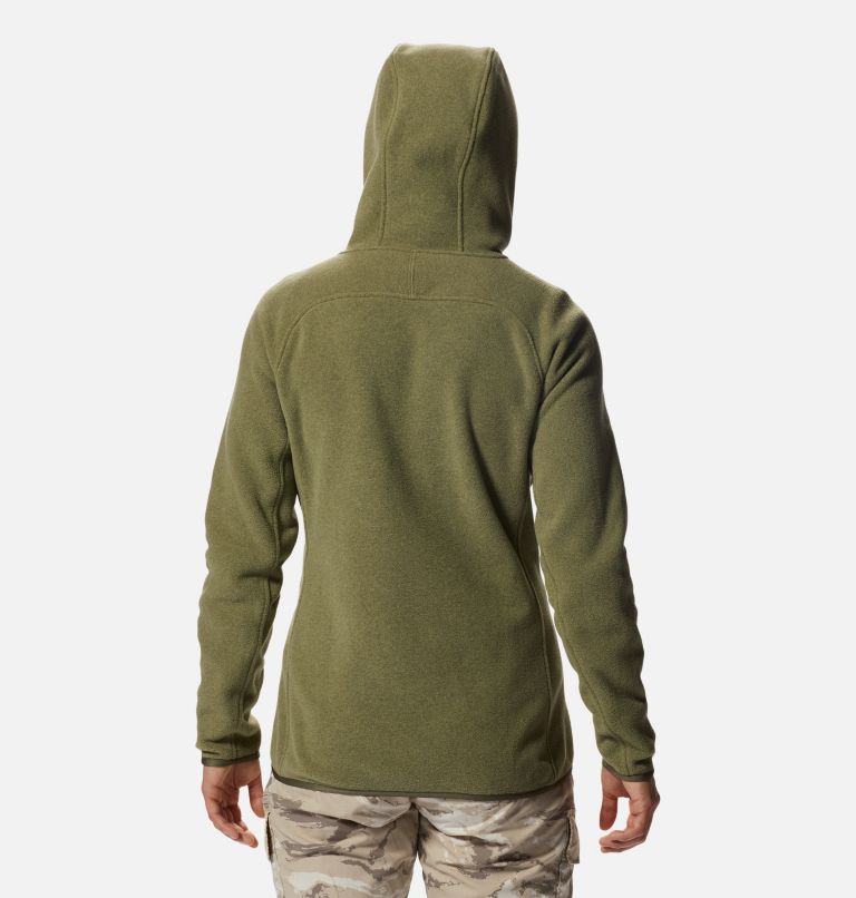 Chandail à capuchon avec fermeture éclair Polartec® Double Brushed Femme, Color: Stone Green Heather, image 2
