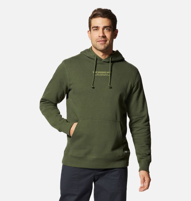 Men's MHW Mighty Five Pullover Hoody, Color: Surplus Green, image 1