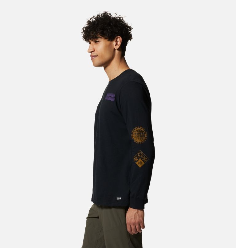 T-shirt à manches longues High Altitude Homme, Color: Black, image 3