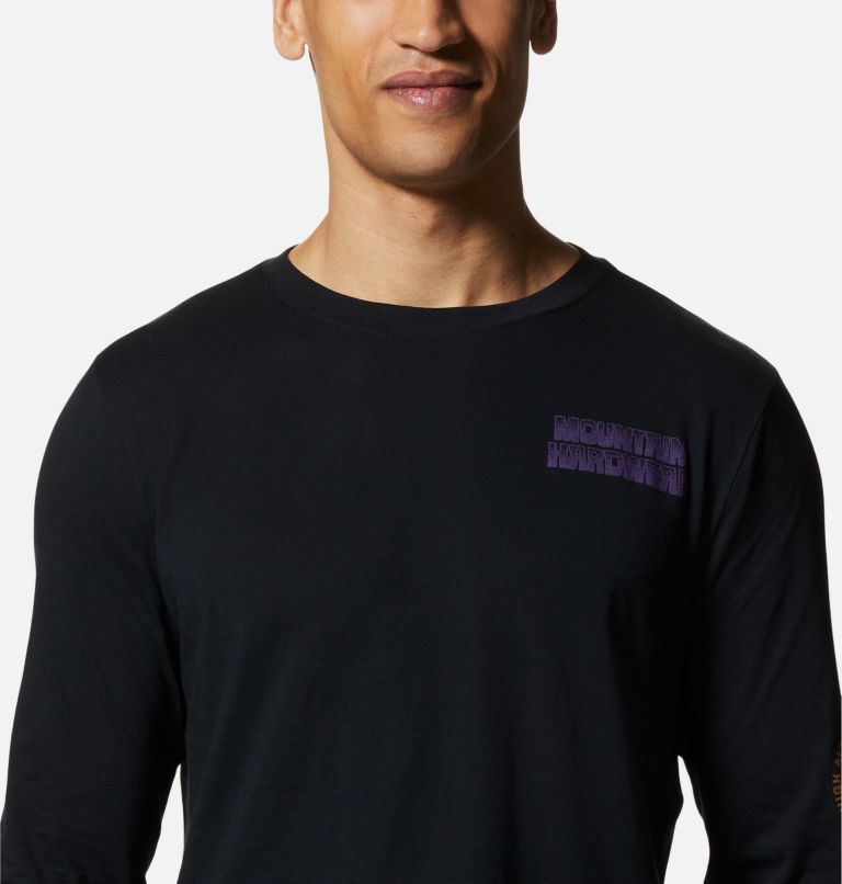 Thumbnail: T-shirt à manches longues High Altitude Homme, Color: Black, image 4