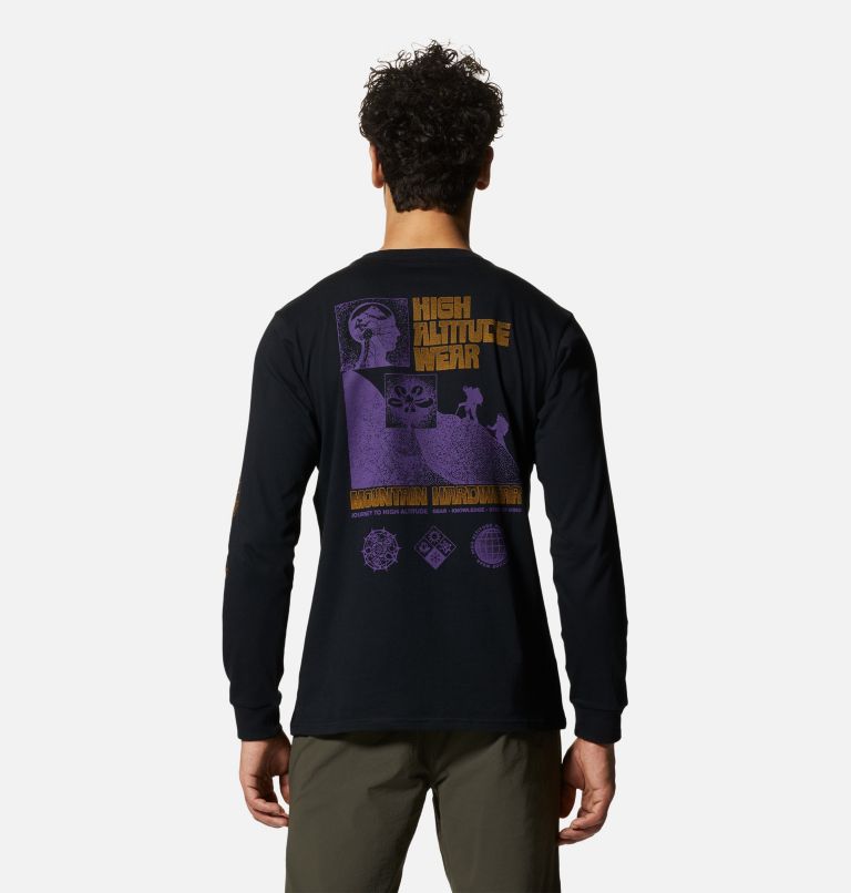 T-shirt à manches longues High Altitude Homme, Color: Black, image 2