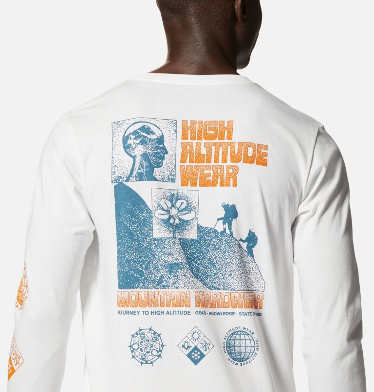 T-shirt à manches longues High Altitude Homme, Color: Fogbank, image 5