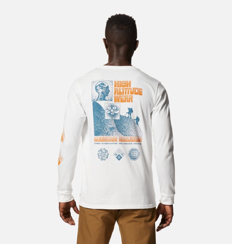 Thumbnail: T-shirt à manches longues High Altitude Homme, Color: Fogbank, image 2