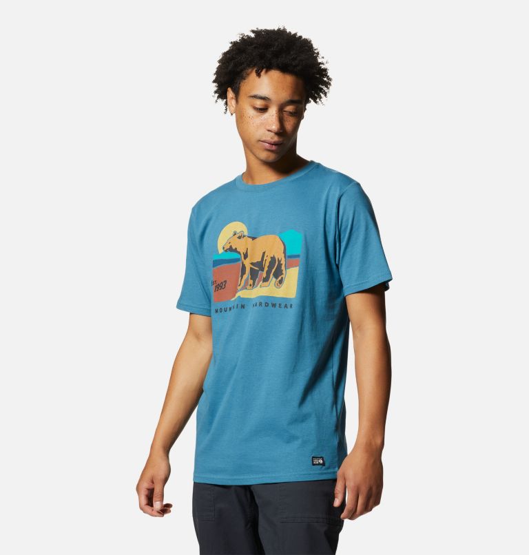 Men's MHW 1993 Bear Short Sleeve, Color: Caspian, image 5