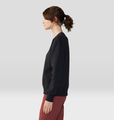Women's MHW Logo Pullover Crew, Color: Black, image 47
