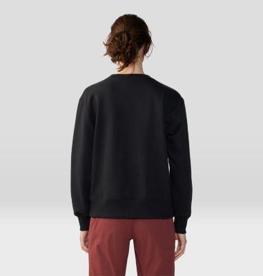 Women's MHW Logo Pullover Crew, Color: Black, image 46