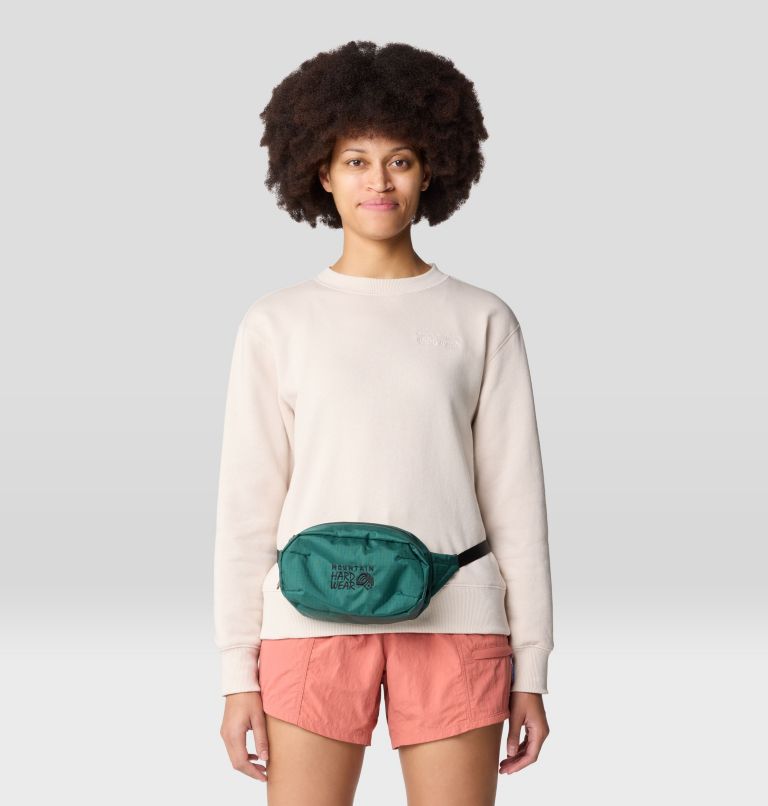 Women's MHW Logo Pullover Crew, Color: Talc, image 5